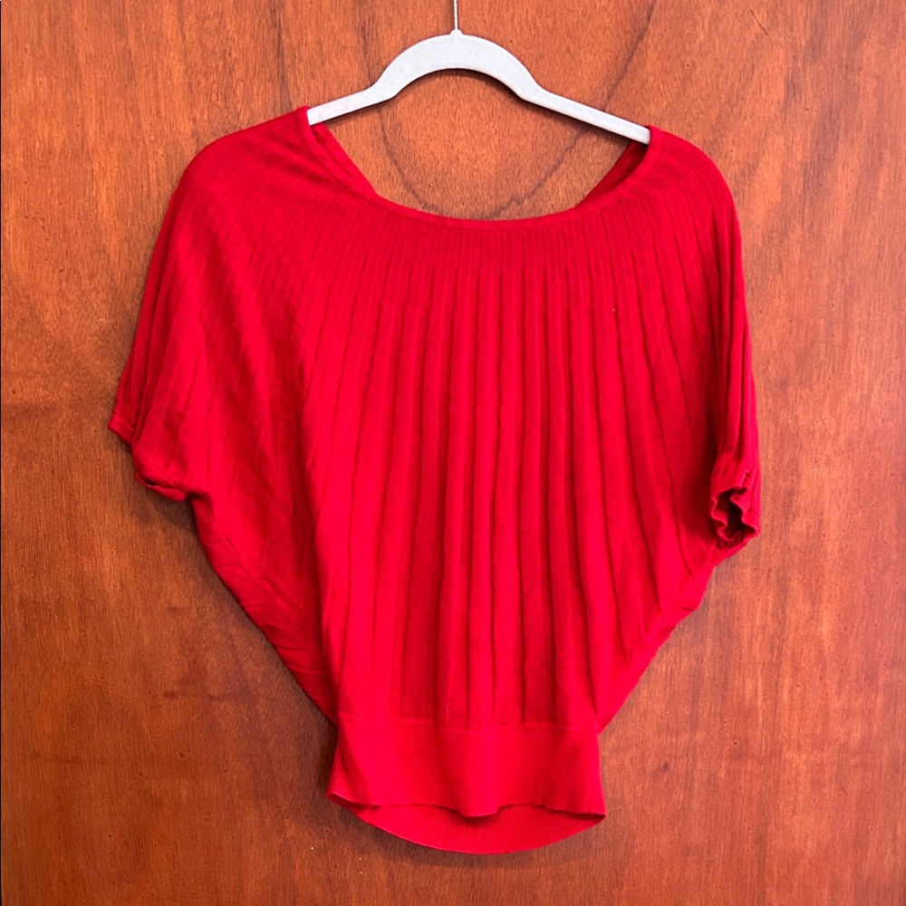 Express dolman cap sleeve sweater size S